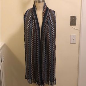 Missoni inspired scarf